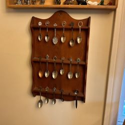 Mini Spoons And Shelve 