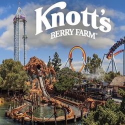 KNOTT'S BERRY FARM TICKETS $50‼️🎉🎉
