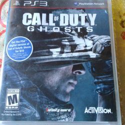 PS3 CALL of DUTY  GHOSTS