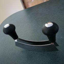 Small Curved Double bladed chopping Knife