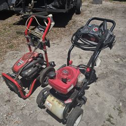 Pressure  Washers Together  Or EA. 
