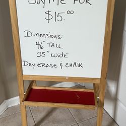 Dry Erase / Chalk Board