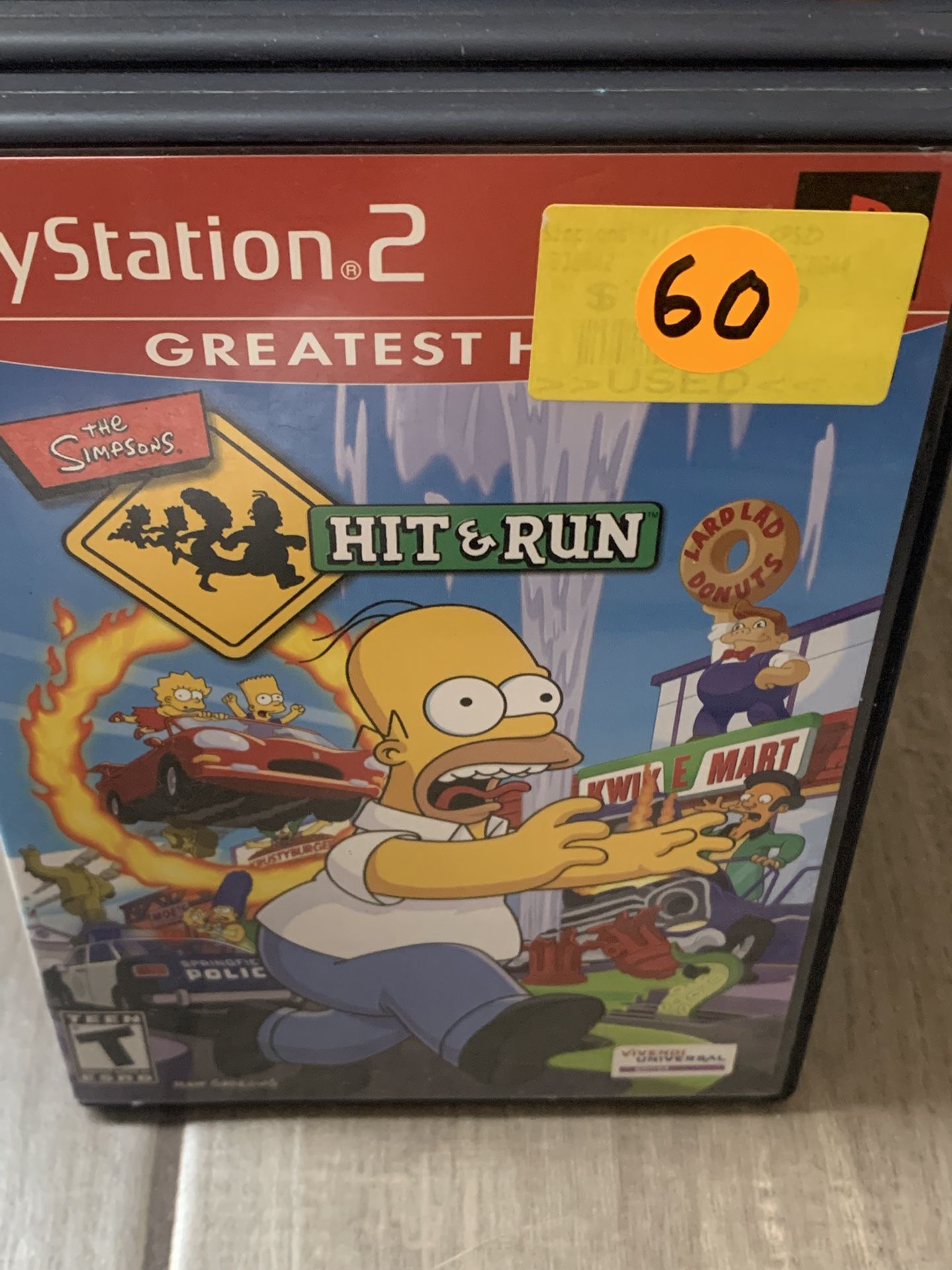 Simpsons Hit N Run Ps2