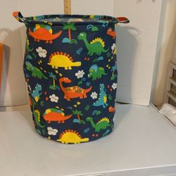 KIDS DINOSAUR LAUNDRY BASKET