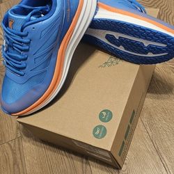Men's Orthopedic Road Running Shoes: Comfortable Casual Arch Supports Plantar Fasciitis Orthotic Sports Athletic Sneakers, Flat Feet High Arch Tennis 