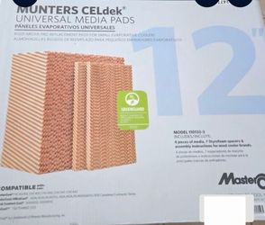 MasterCool 110133,-3 Evaporative Cooler Pads "New" 41.25x12"X22.88" AC PADS
