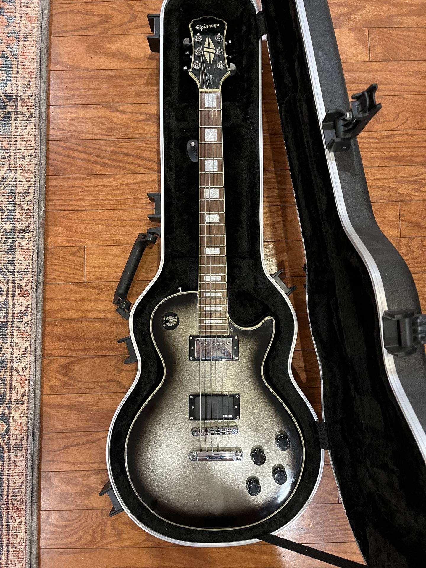 Epiphone Les Paul Custom, Silverburst, 2009