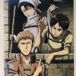 Attack On Titan Cloth Poster