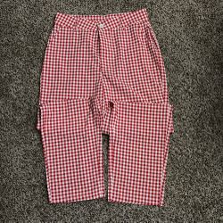 gingham pants
