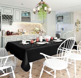 homing Rectangle Vinyl Tablecloth, Waterproof Spillproof plastic tablecloth