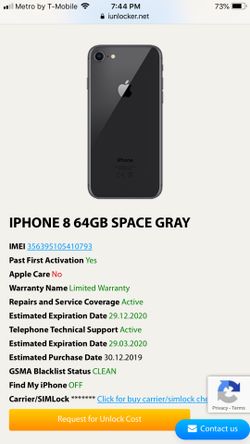 Tengo este iPhone 8 nuevo 64 GB es de AT&T llo lo compré para usarlo en metro pero no funciono puro AT&T