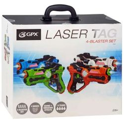 GPX Laser Tag 4-blaster set