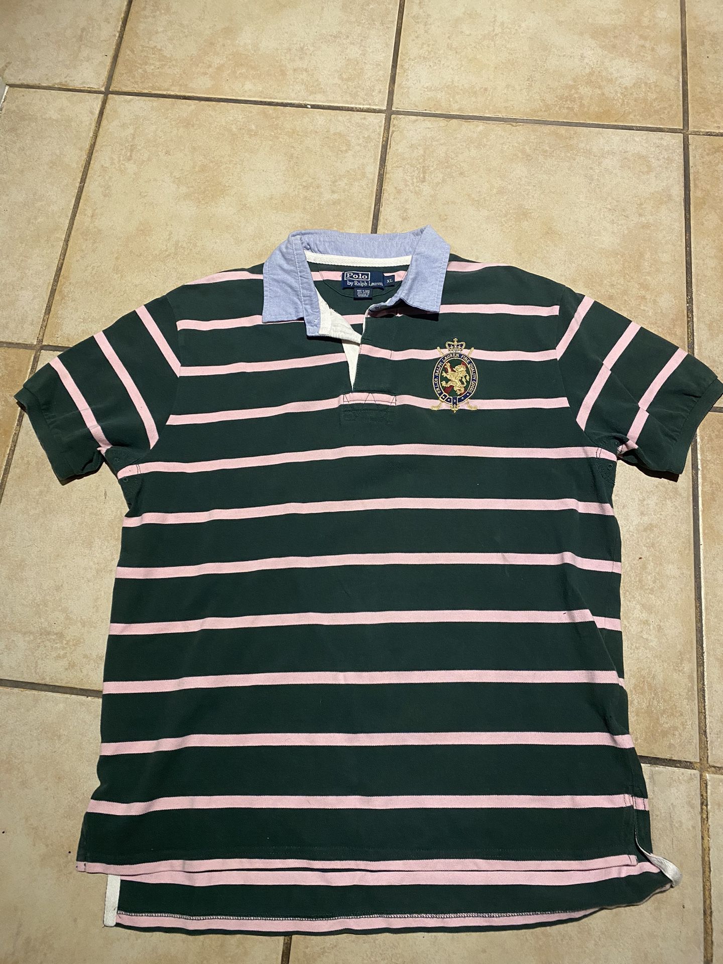 Vintage Polo Ralph Lauren Rugby Shirt X Large 