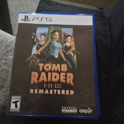 Ps5  Tomb Raider 1.11.111 Rematered