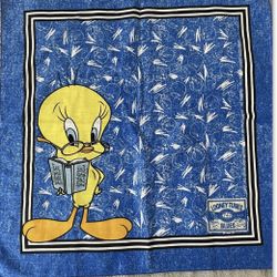 VINTAGE WARNER BROS 1997 LOONEY TUNES TWEETY Vol. 3  BANDAROOS bandana new ds