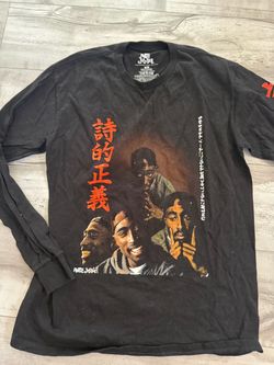 Poetic Justice Tupac Long Sleeve T-Shirt