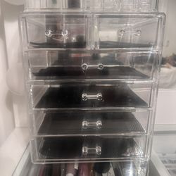 Acrylic Makeup Organizer 