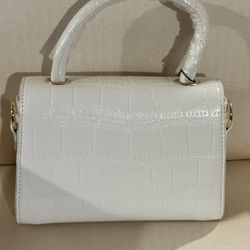 White Purse New