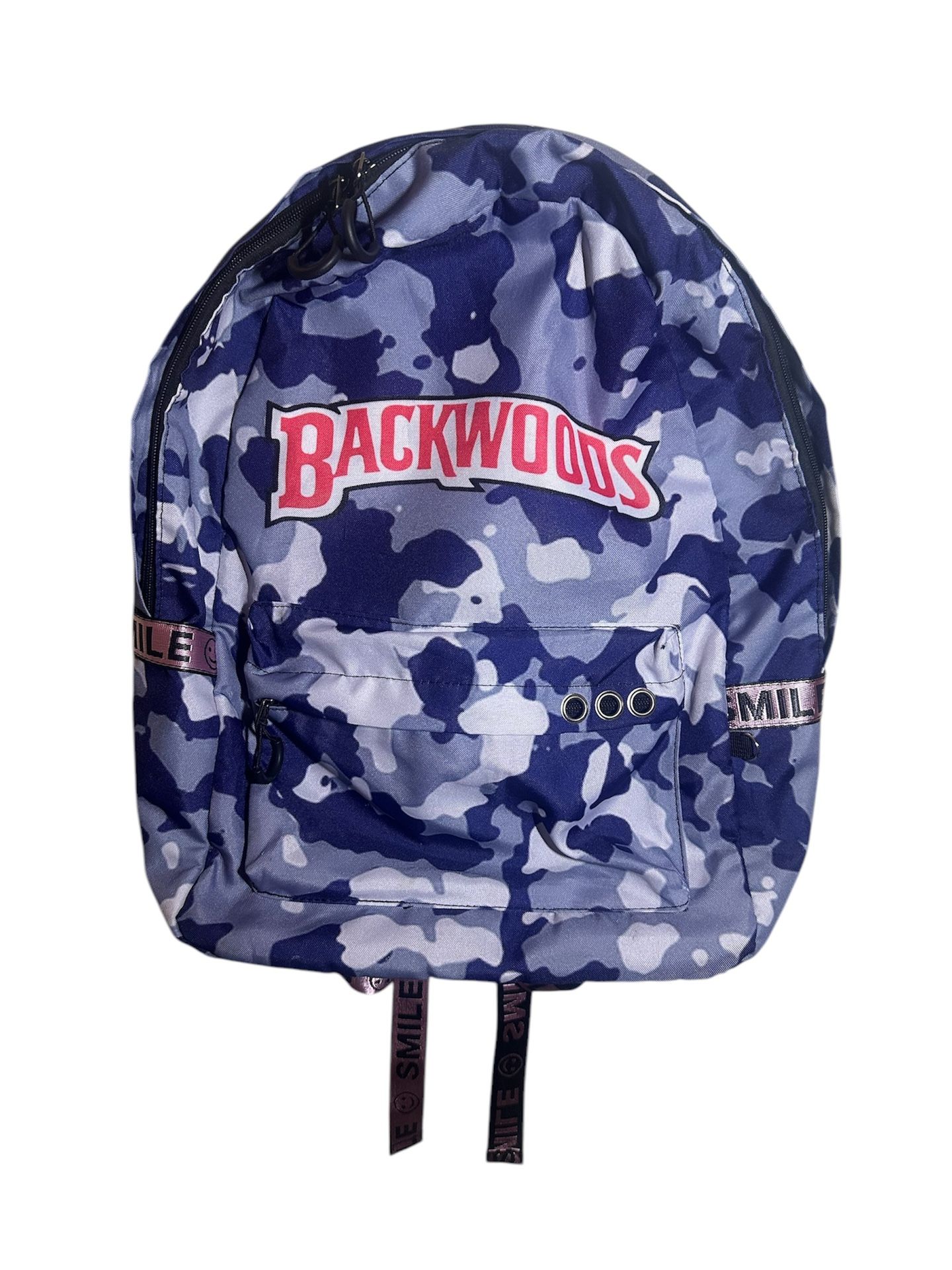 Backwoods Camouflage Backpack Smile