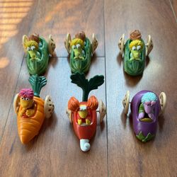 McDonald’s Happy Meal FRAGGLE ROCK Complete 6 Toy Car Figures