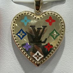 14k Yellow Gold Heart Pendant 
