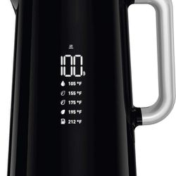 New Crops Smart Temperature Plastic And Stainless Steel Electric Kettle