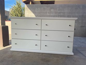 Large White Dresser