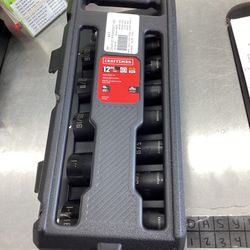 Craftsman 12pc Impact Socket Set