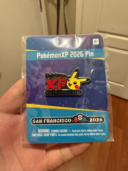Pokemon XP 2026 San Francisco World Championship Pin