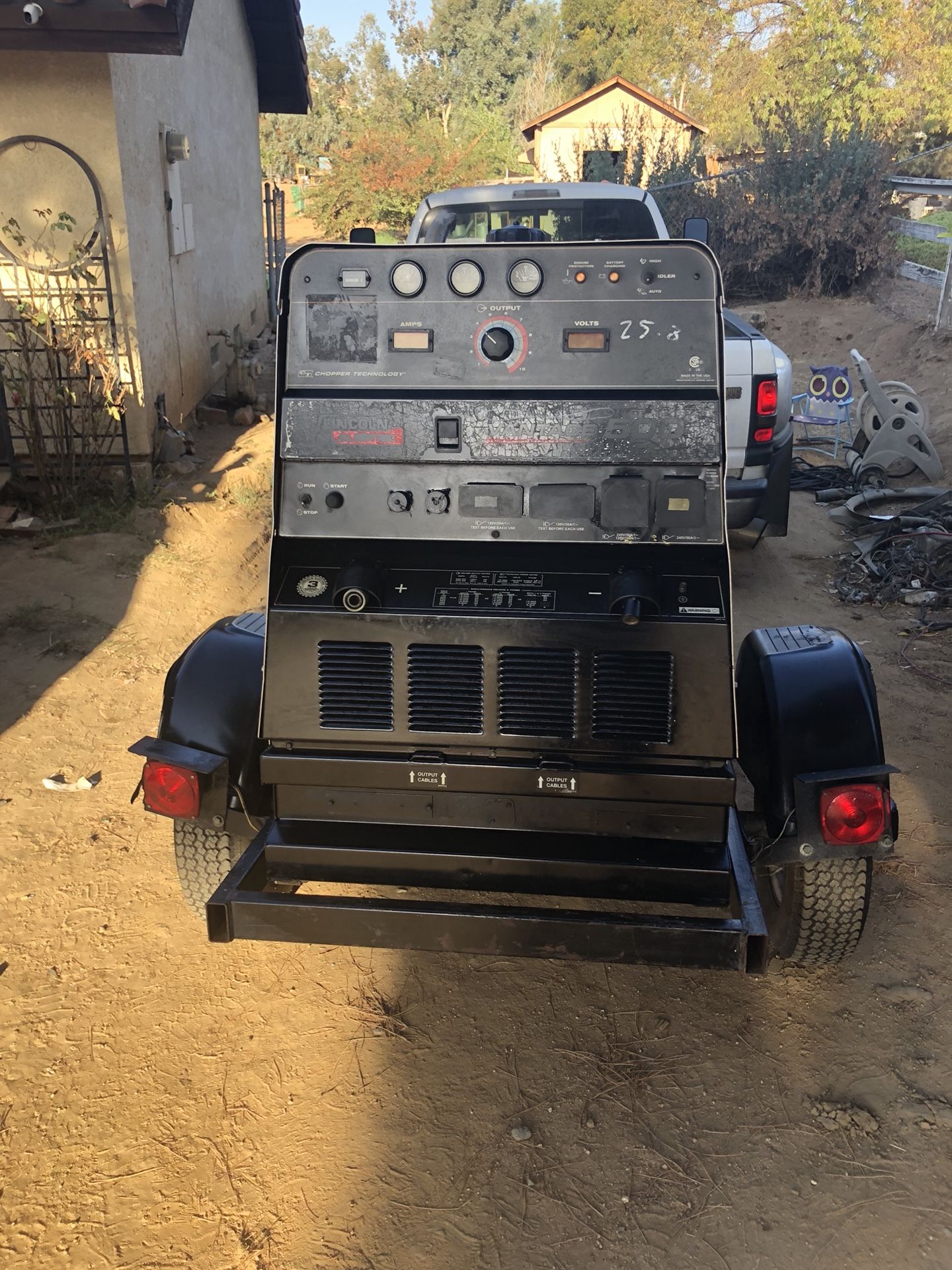 2013 Lincoln vantage 500 diesel 575A welder only 1494 hours