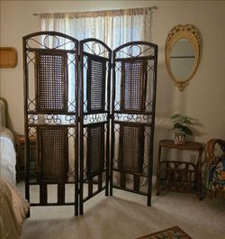 Vintage Room Divider Screen