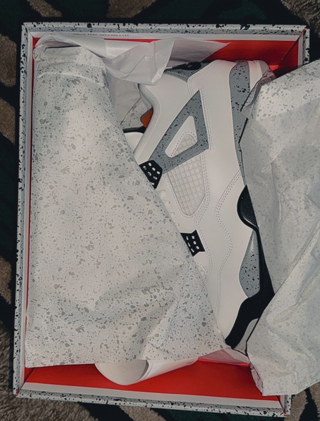 Jordan 4 Retro White Cement Size 10.5 Men Brand New