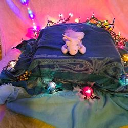 Rare Fine Haired Mystic Ty Beanie Baby