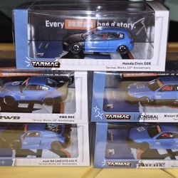 Tarmac Works 10th Aniversary Limited Edition 5 Car Set!!