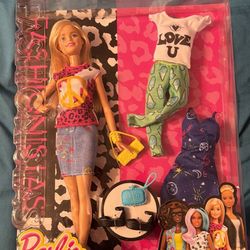 Highly Collectible Brand New Barbie Fashionistas #35 Peace & Love