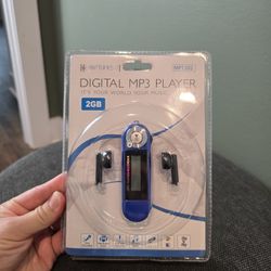 Riptunes MP1202 Black (2GB) Digital Media Player With Digital Voice Recorder New