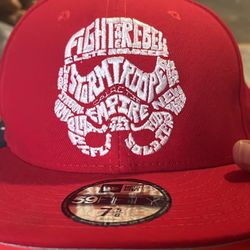 Nationals red Cap (Star Wars edition/stormtrooper)e