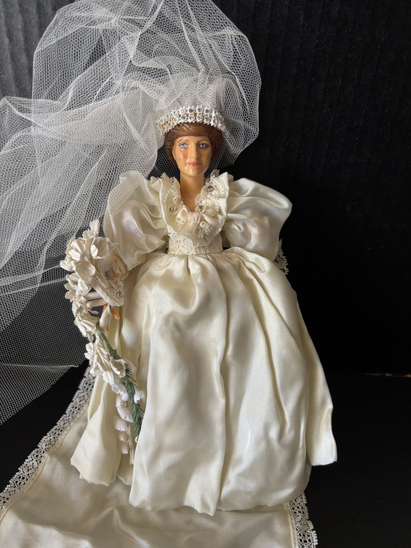 Vintage Princess Diana Bride Doll By Peggy Nisbet