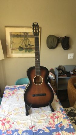 Oahu plublishing company square neck guitar