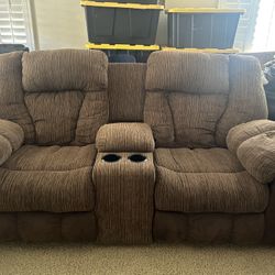 Double Reclining Sofa