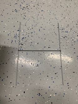 H Stake Metal Step Bracket for Yard Signs