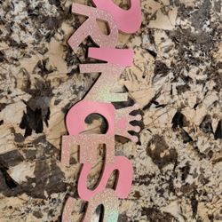 Princess Wooden Sign 