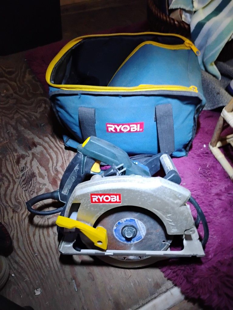 \😍/ Ryobi Circular Saw 7-1/4"