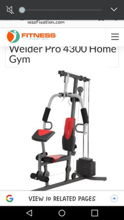 WEIDER PRO 4300 WEIGHT SYSTEM EXCERCISER for Sale in City of Industry CA OfferUp