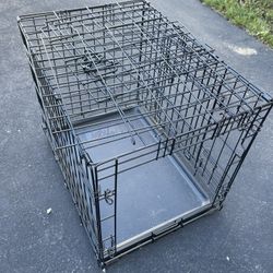 Black Metal Crate