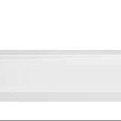 Delta Classic 500 60 in. L x 30 in. W Alcove Shower Pan Base Left Drain