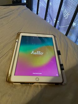 iPad 6th Gen (32GB/128GB) + Apple Pencil 1 + Full Protective Case – Great Condition!
