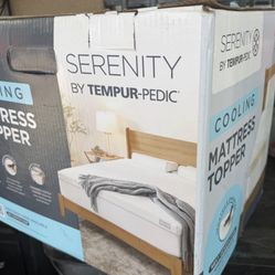 Serenity by Tempur-Pedic 3” Cooling Memory Foam Mattress Topper KING SIZE