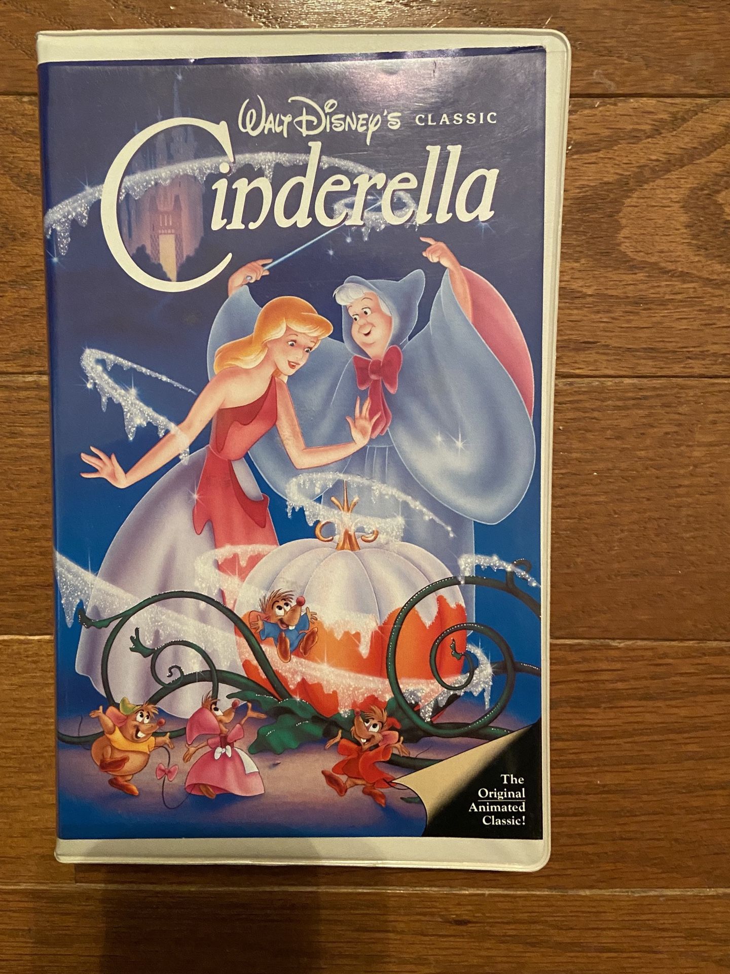 Cinderella “Black Diamond” Disney VHS #410