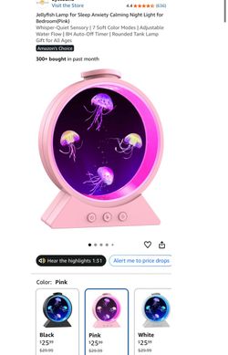 Jellyfish lamp